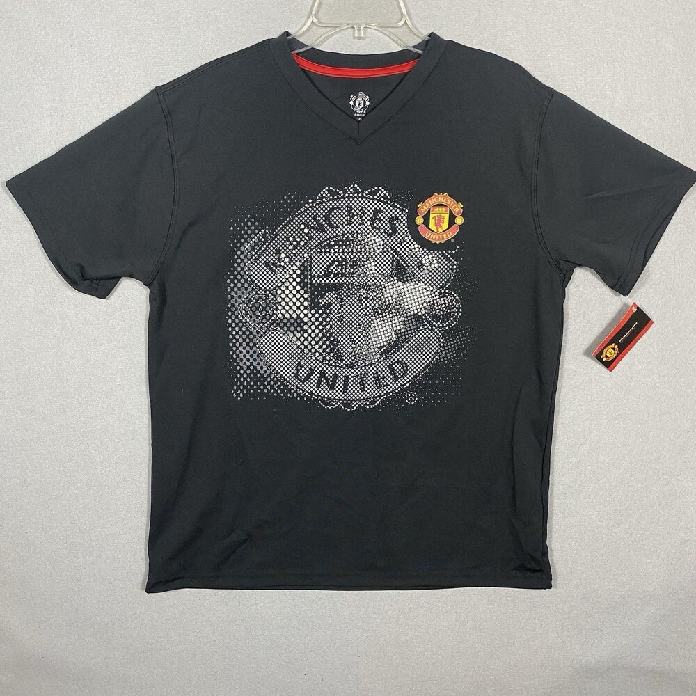 Manchester United Size Large Soccer Football Jersey Man U Tshirt NWT